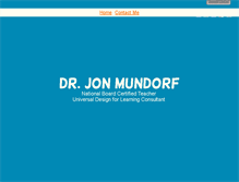Tablet Screenshot of jonmundorf.com